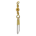 South Bend Sporting Goods Brass Snap Swivel SS12